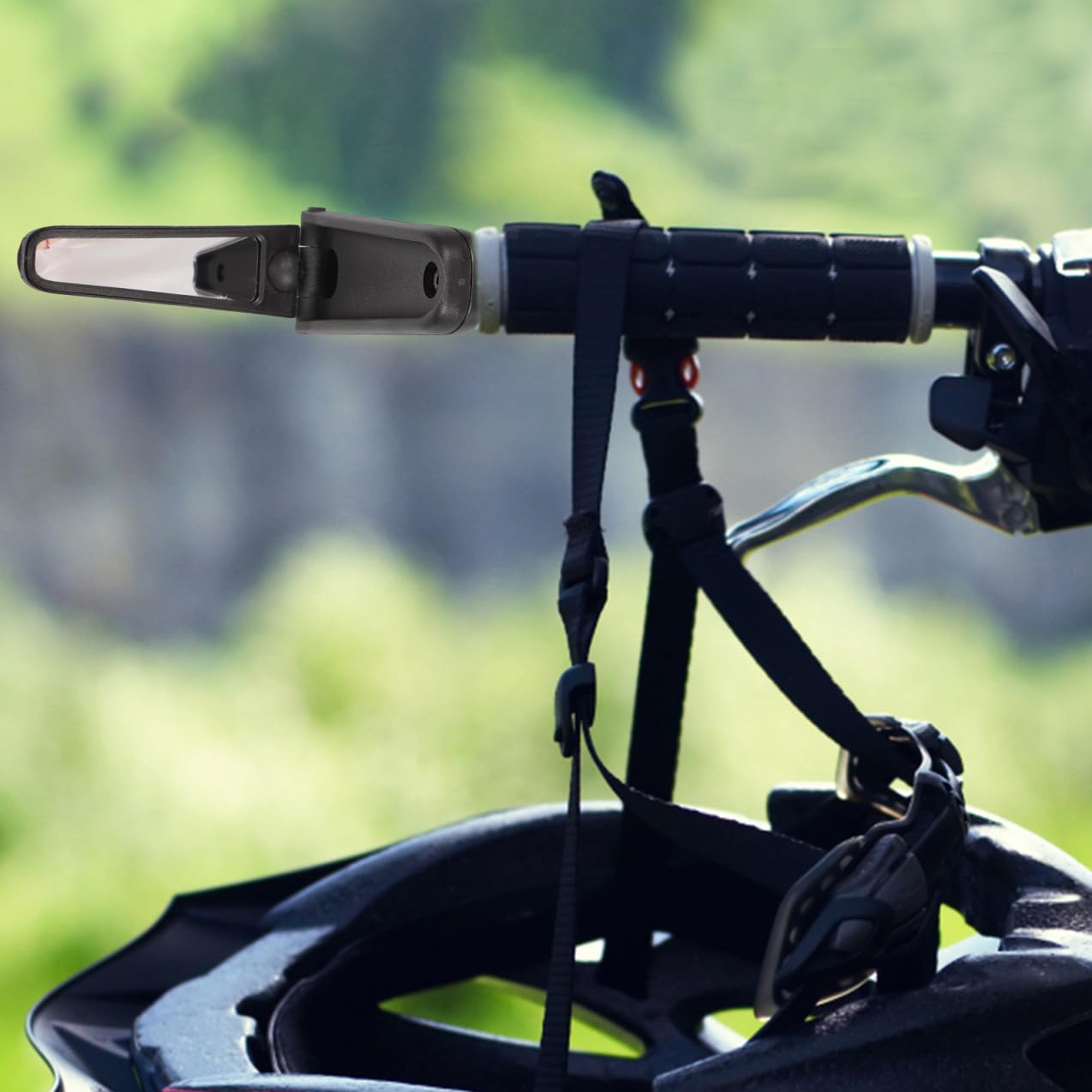Toddmomy 3 Pezzi Specchietto Retrovisore per Bici Design Regolabile e Antiscivolo Accessorio per Mountain Bike Facile Installazione e Alta