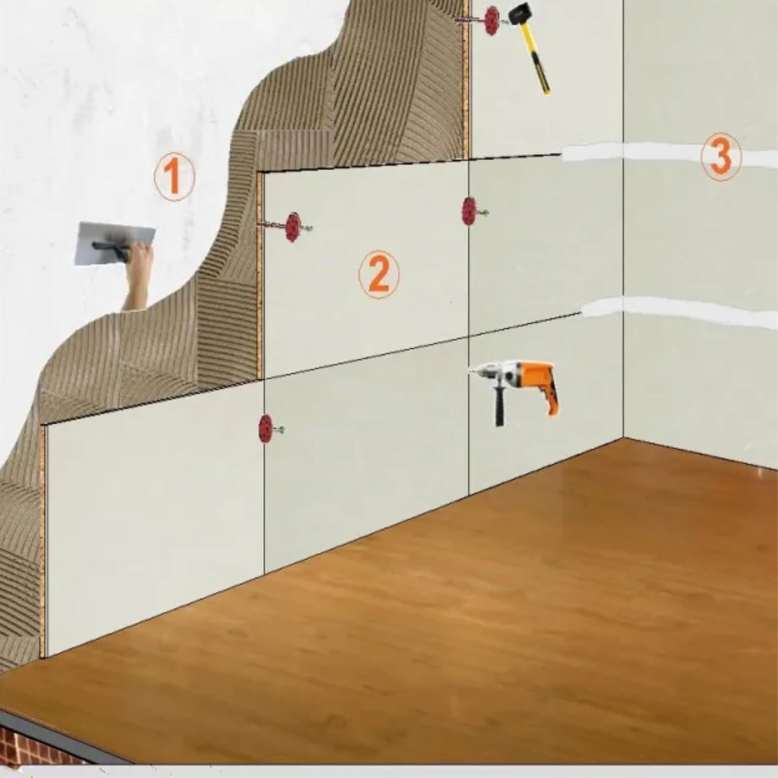 Pannelli In Polistirolo 50 pezzi Lastre Fogli 100x50cm Spessore 1cm Multiuso Isolamento Termico Acustico Densità 15kg/mc Isolante Ideali per Copertura Imballaggio Coibentazione Cappotto