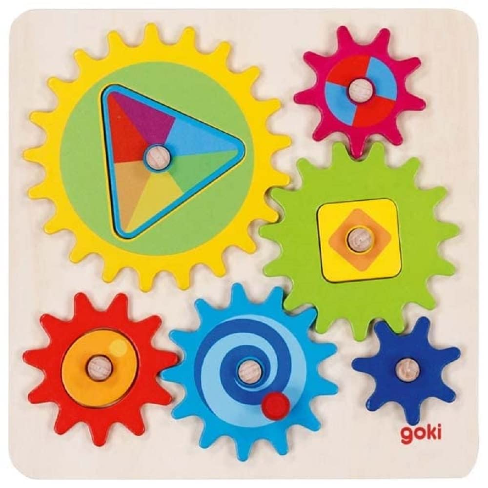 Goki58428 Gear Set II 3D Puzzles, Multicoloured