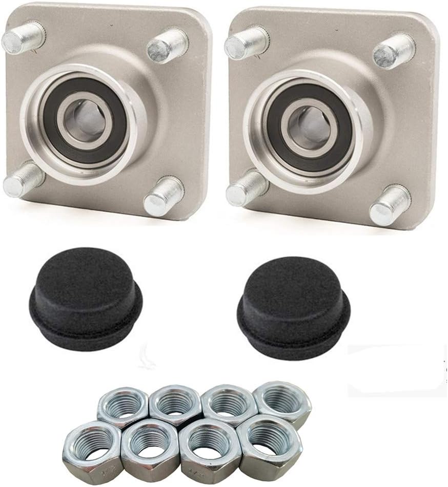 Club Car DS and Precedent Front Wheel Hub Assembly | Front Wheel Bearing Pedestal Fits (2003-up) DS&Precedent, OEM# 102357701 (Two Pieces)
