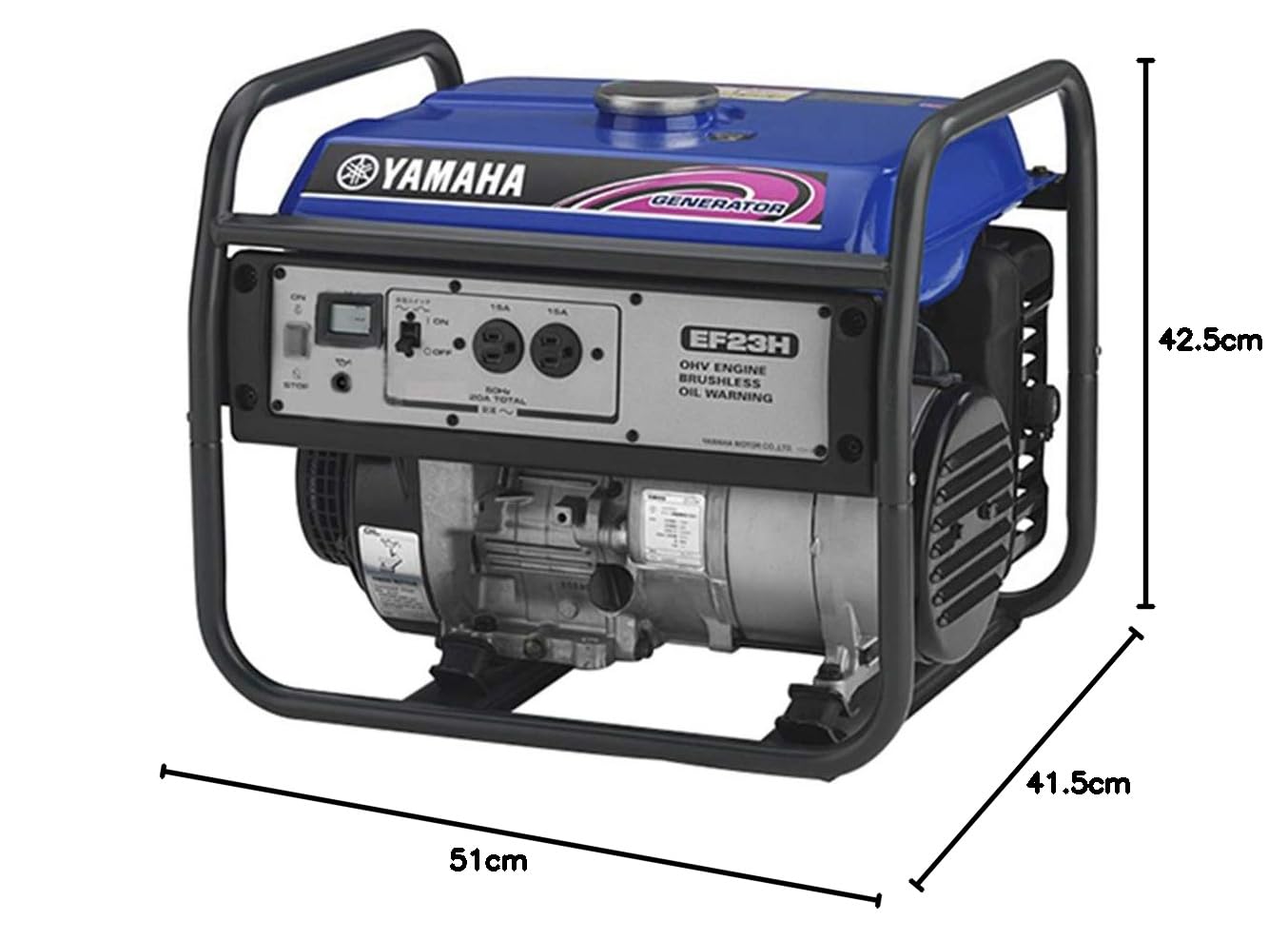 YAMAHAポータブル発電機EF500S ヤマハ YAMAHA EF500S ポータブル小型 