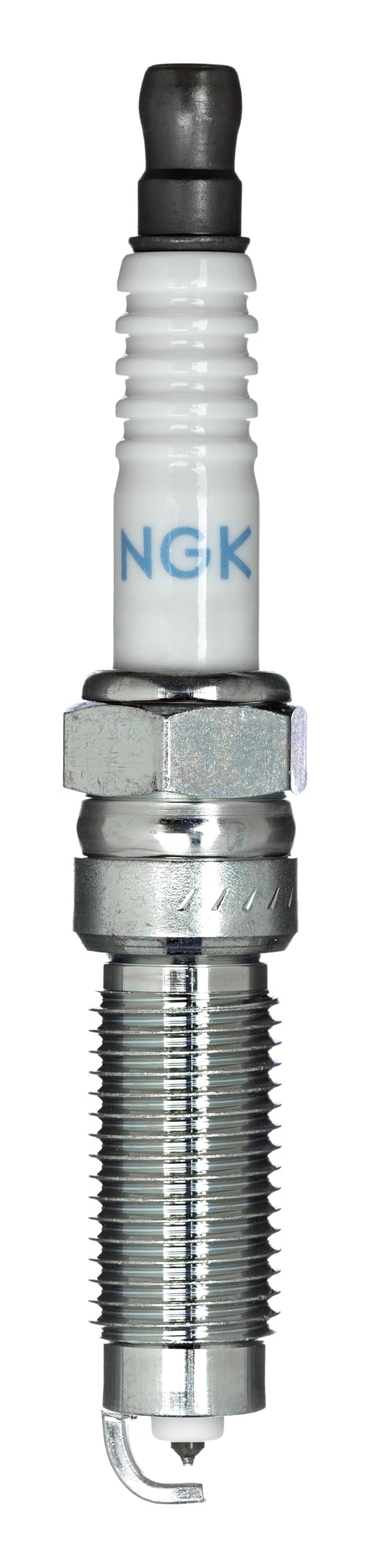 NGK Bujía de encendido 91924 Versión de conexión SAE Electro central Iridio Electrodo de masa supresión de interferencias 5 kOhm con asiento de estanqueidad esférico Ancho de llave: 14 mm Long. de