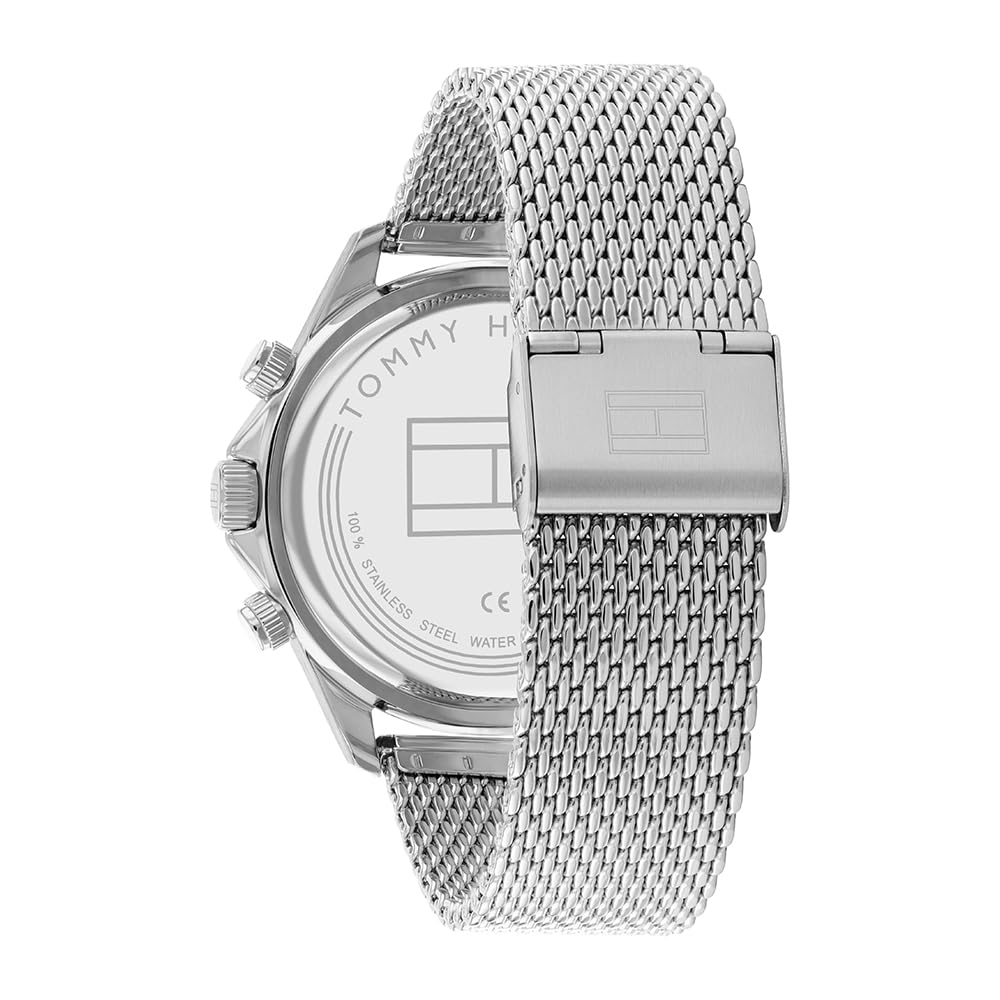 Tommy Hilfiger Orologio analogico da uomo con quadrante blu navy