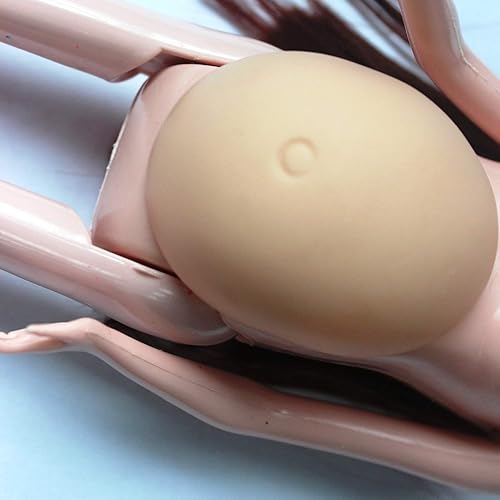 Miniatura 6 de Kunhe Rose Red Real Muñeca Embarazada Tiene Un Bebé En Su Muñeco Mamá De La Barriga