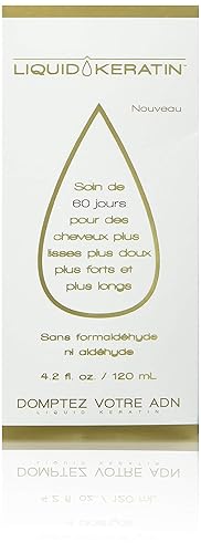 Fortalecedor capilar de queratina líquida, 60 días, 4.2 onzas