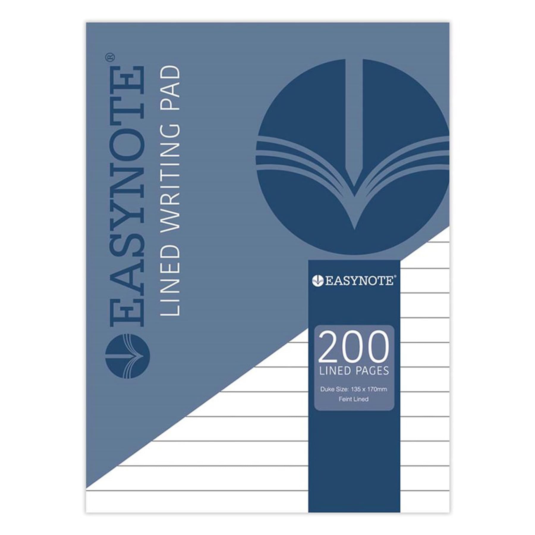 200 Sheets Lined Duke Pad, 3254, White