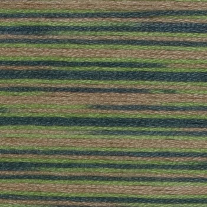 Image of KCS Big skeins of 25 Meters Size 25 Color Variegated Cross Stitch Stranded Threads,6 skeins,4065
