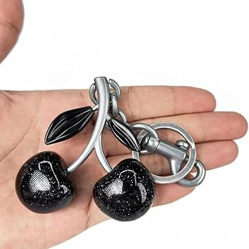 アクセサリー cheri_chanman Amazon.com: Flexita Cherry Bag Charm, Cherry Keychain Accessory