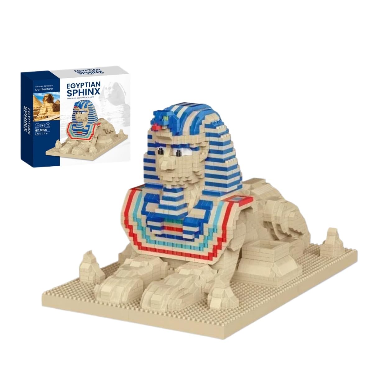 The Sphinx Building Blocks Set, World Famous Architectural Building Kit