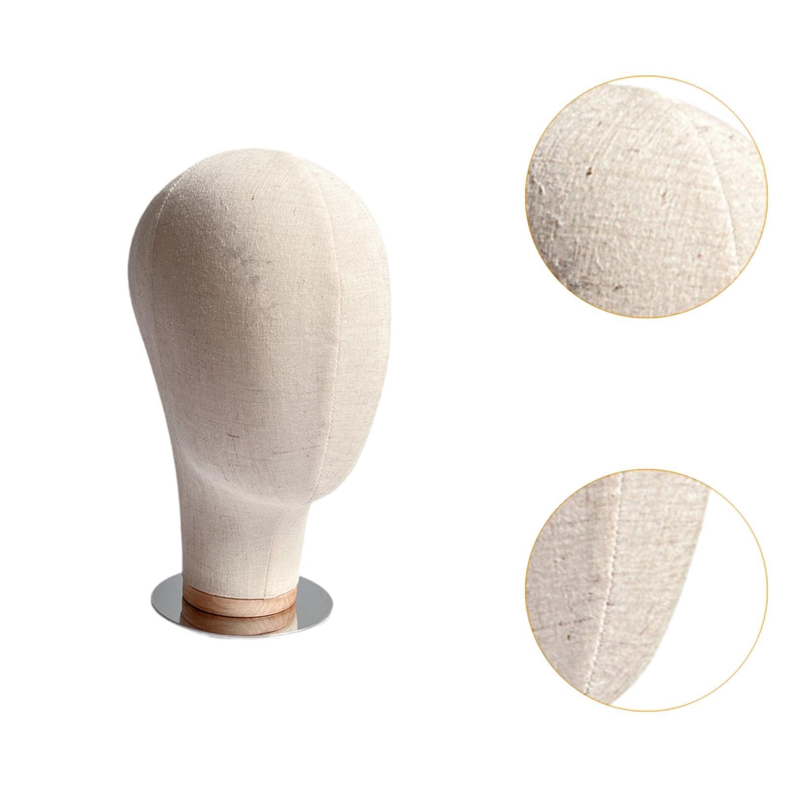 Fenteer Espositore per cappelli per parrucca, supporto per cappelli multifunzionale, testa di manichino per accessorio da barbiere, robusto, Fondo d'Argento