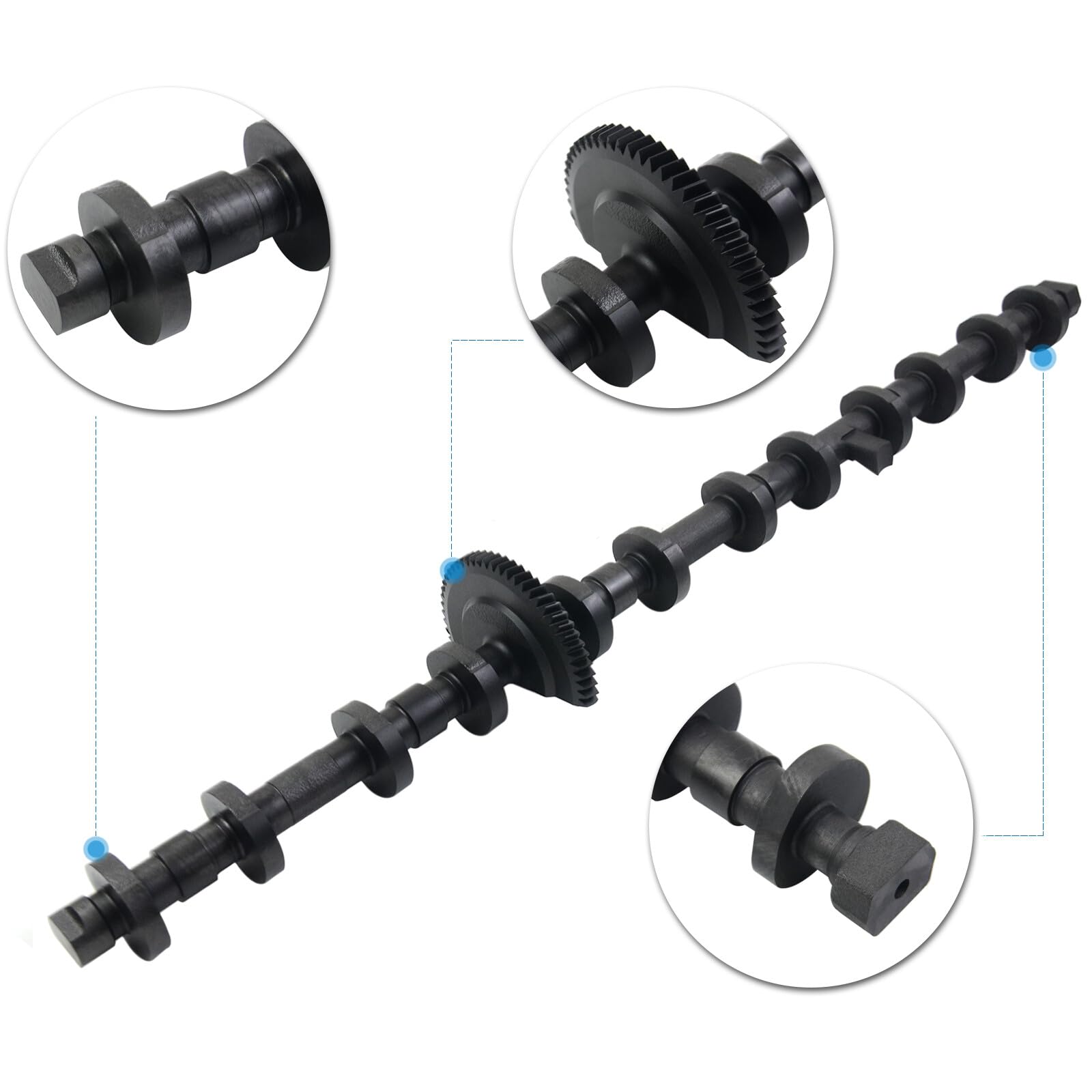 Arbre excentrique moteur 1377589883 X1 X3 X4 X5 X6 135i 335i 435i | compatible avec BMW X1 X3 X4 X5 X6 135i 335i 435i 535i 640i 740i 740Li ActiveHybrid M2 M3 M4 N55 3.0L 2010-2017 1377 137-70