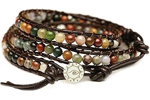 Genuine Leather Wrap Bracelets