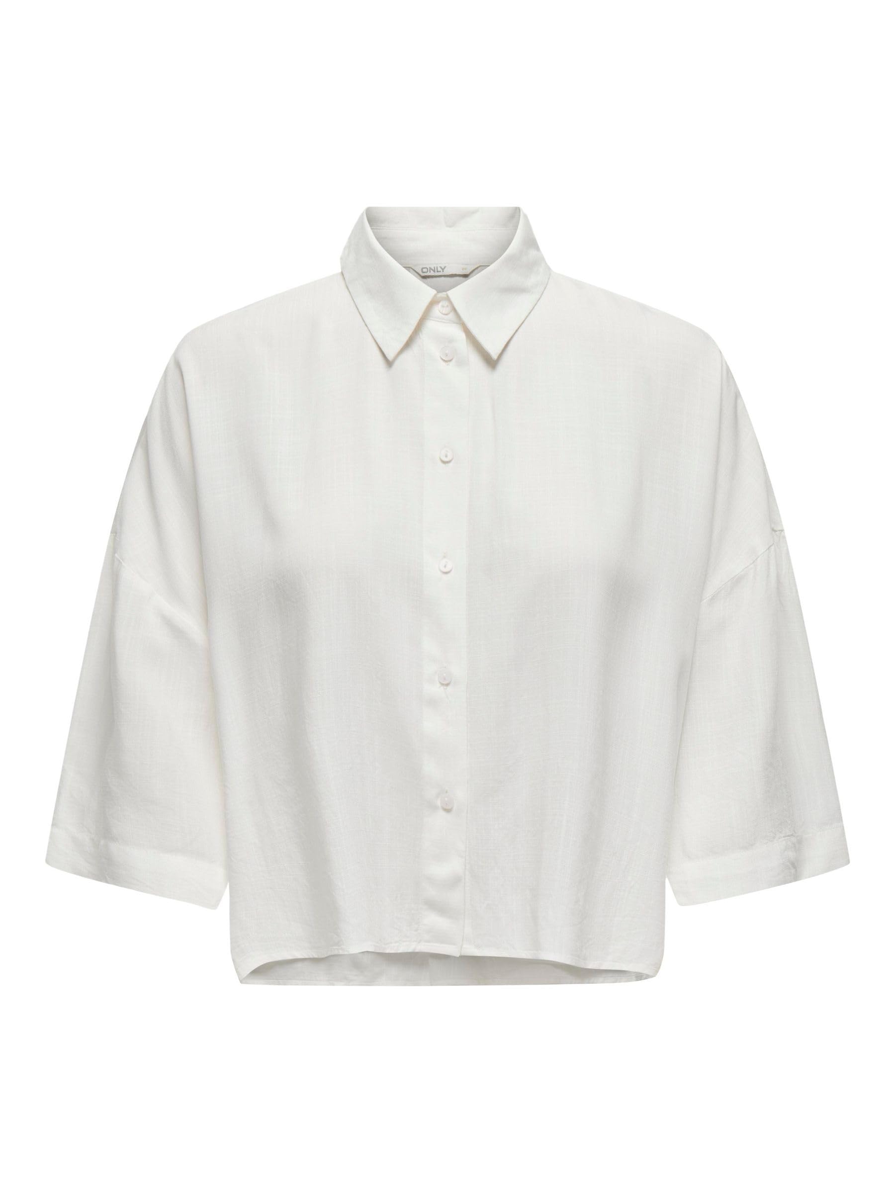 ONLY Female Shirt Onlastrid Shirt, Cloud Dancer, L