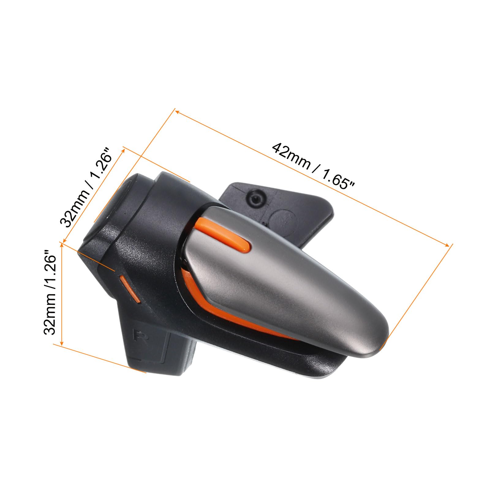 QUARKZMAN Gioco Grilletto Mobile Gioco Controller 1 Accoppia Singolo Sparo Fuoco Tasti Universale Sparatutto Sensibile per 4.7-6.5" Cellulare Telefono