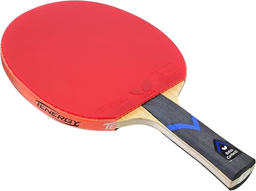 BalsaCarbo X7 Pro-Line - Raqueta de tenis de mesa  La suavidad de la balsa y la dureza del carbono  Con Tenergy 80 FX  Recomendado para aspirantes a