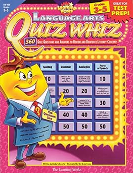 Paperback Quiz Whiz: Language Arts, Gr. 3-5 Book