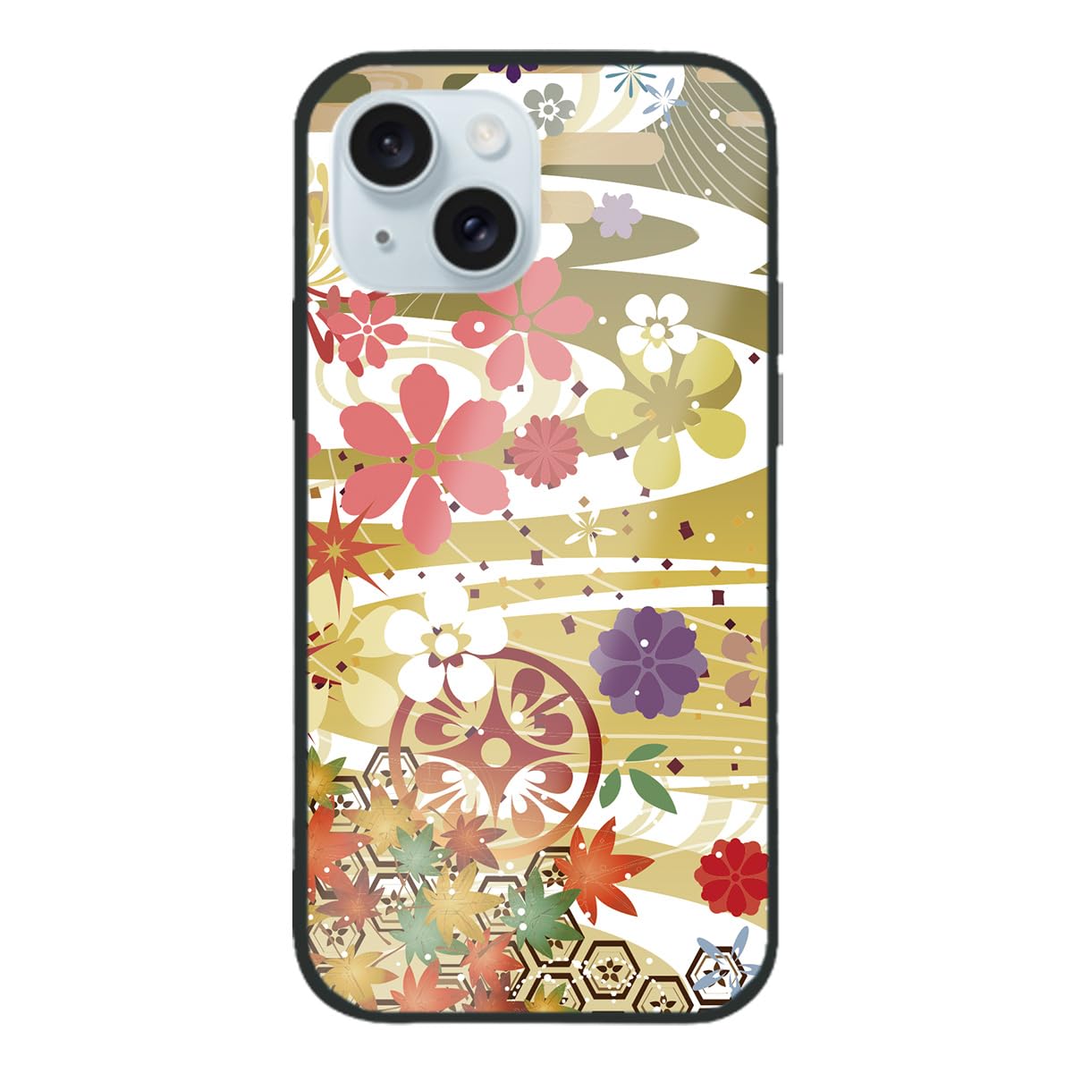 Amazon.co.jp: Tiara mode iPhone 17 Pro Max ケース 【和柄】 ガラス