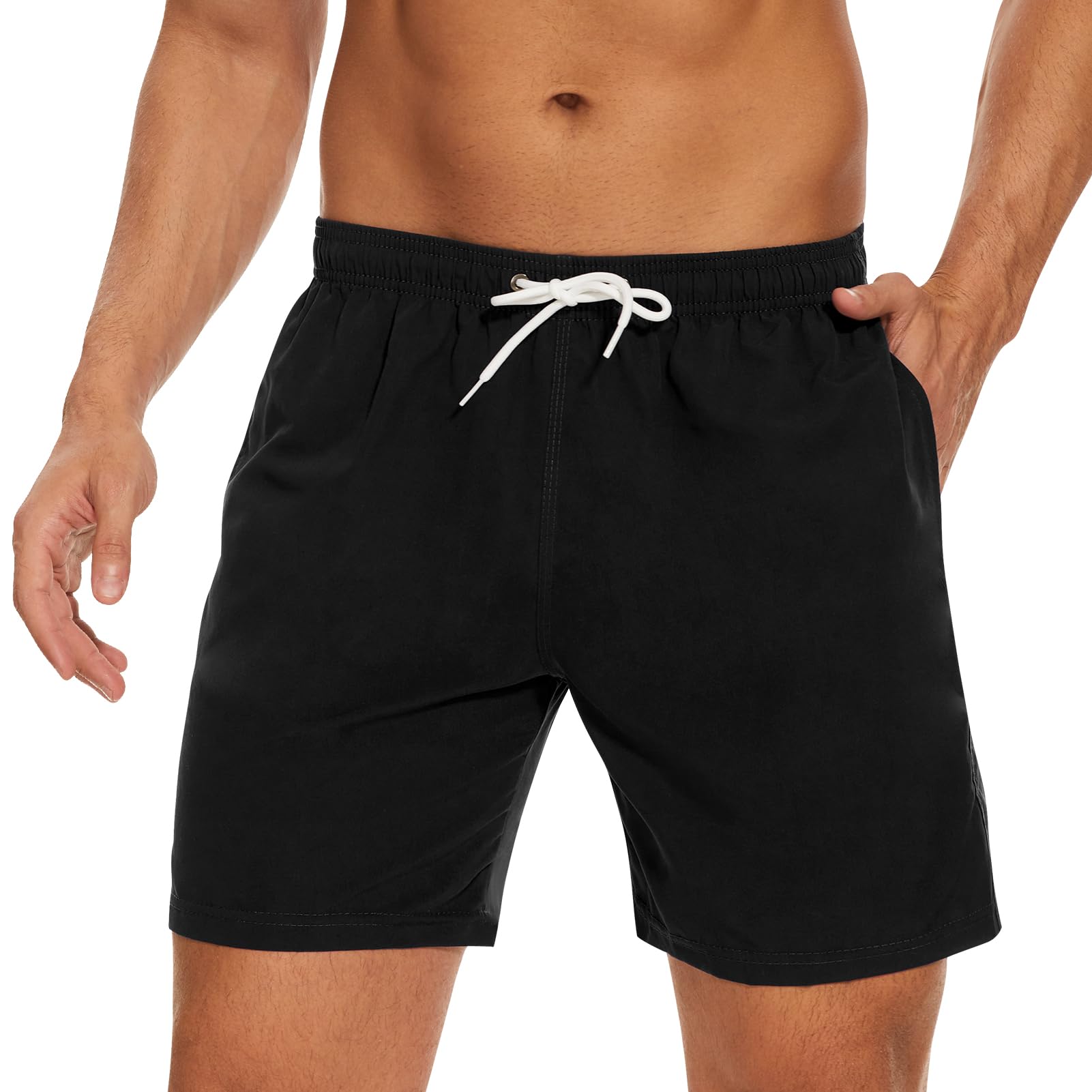 MELLIEX Bañador para Hombre Bermudas Cortos Shorts de Baño para Natación de Secado Rápido adapto para Las Vacaciones