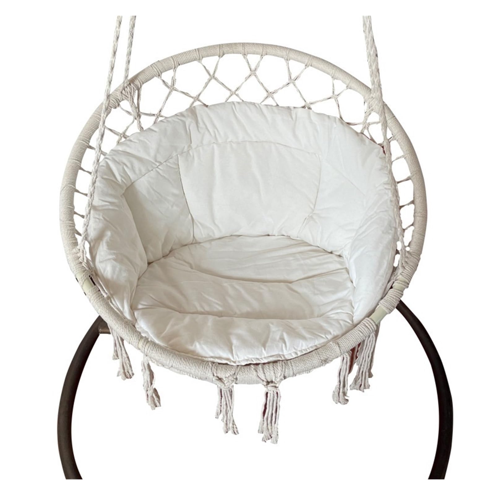 MFWHEFJ Egg Chair Cushion Hanging Swing Basket Seat Cushion