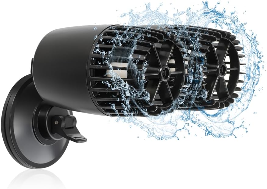 DaToo 3963GPH Mini Aquarium Circulation Pump Ultra-quiet Fish Tank Wave Maker With Suction Cup 360 Degree Rotatable Aquarium Power Head Submersible Water Pump For Freshwater And Saltwater