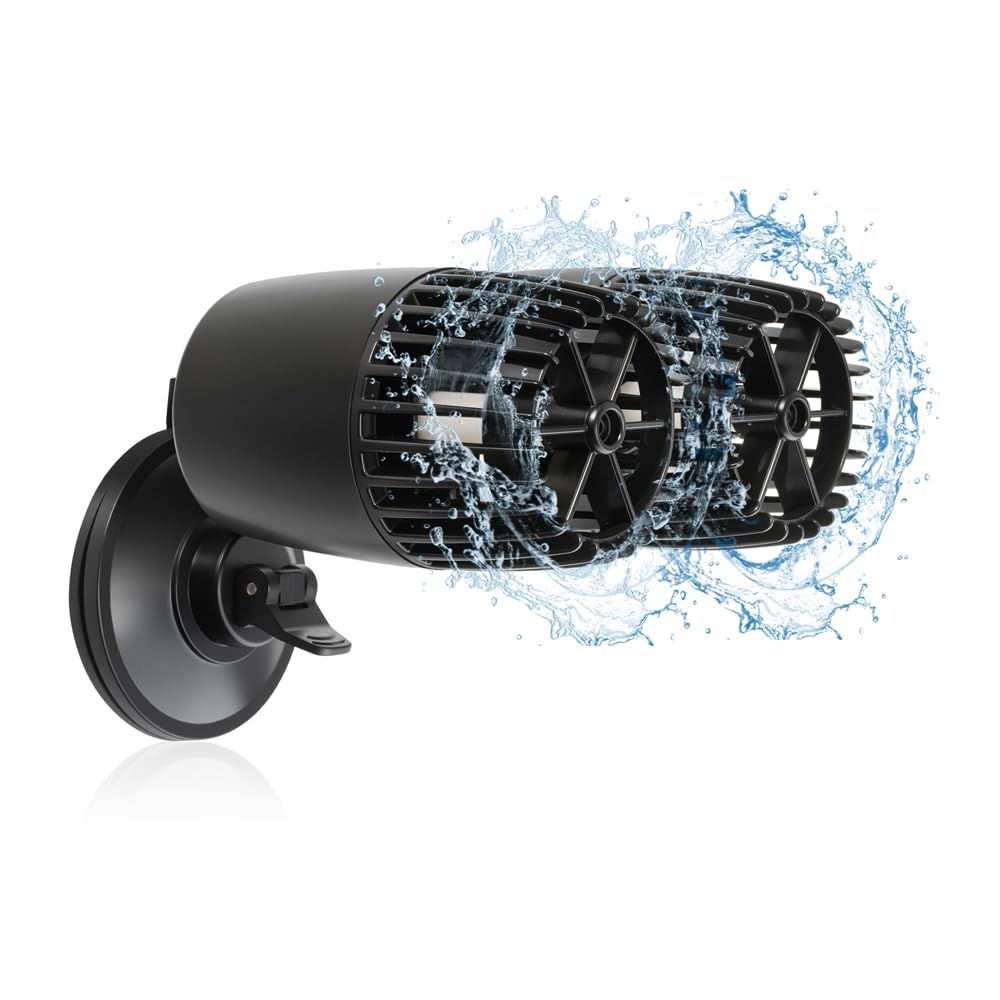 DaToo 3963GPH Mini Aquarium Circulation Pump Ultra-quiet Fish Tank Wave Maker With Suction Cup 360 Degree Rotatable Aquarium Power Head Submersible Water Pump For Freshwater And Saltwater