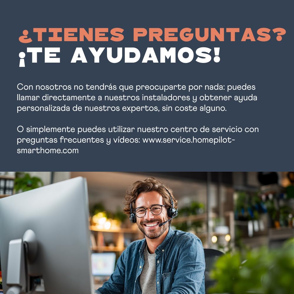 HOMEPILOT - Gateway Premium | Smart-Home-Central para integrar y controlar tus dispositivos Smart Home a través de la aplicación o interruptor | Compatible con Alexa, Google Assistant y más.