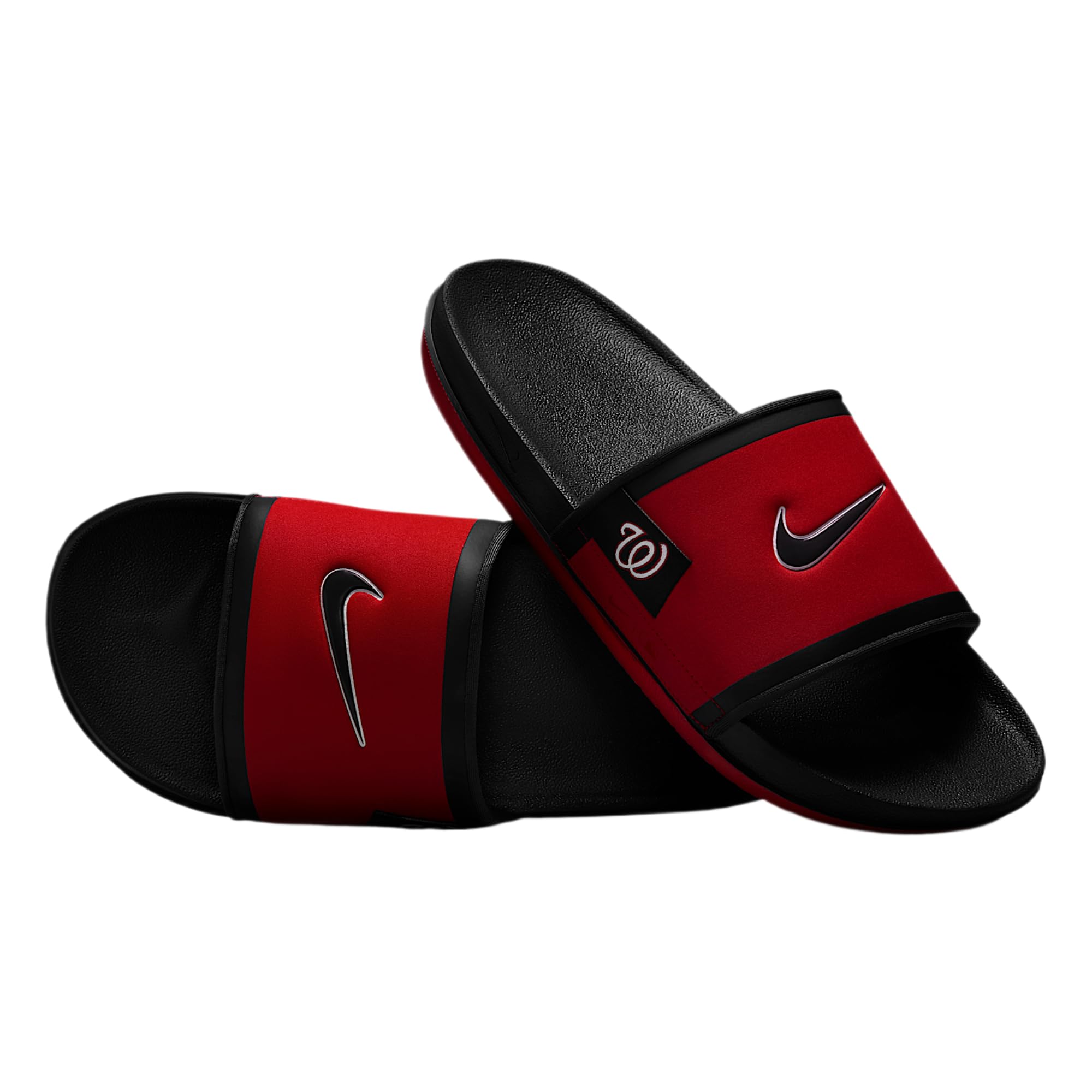 Offcourt (Washington Nationals) Slides (Sport Red/Dark Smoke Grey/Pitch Blue) Size 9