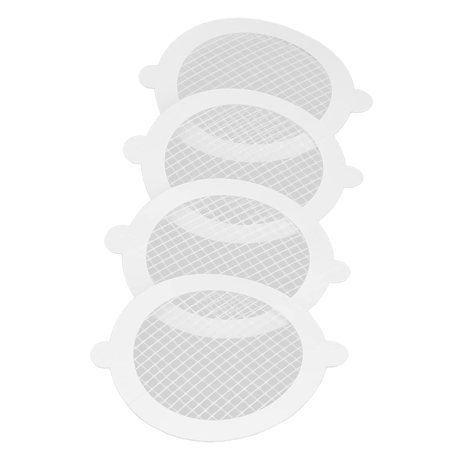 aqxreight Dense Mesh: This Shower Drain 50Pcs Shower Drain H Catcher Fiberglass Practical Convenient Dense Mesh H Catcher11cm Diameter, 3mm Captures Experience Drainage (50 Pieces (Circle Diameter