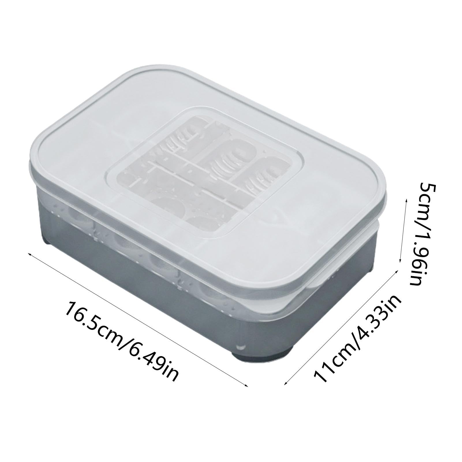 Incubadora de huevos transparente, Incubadora de huevos 12 huevos transparentes,Caja de incubación de huevos de lagartos 12 rejillas - Caja de alimentación para reptiles, jaula para lagartos, contened