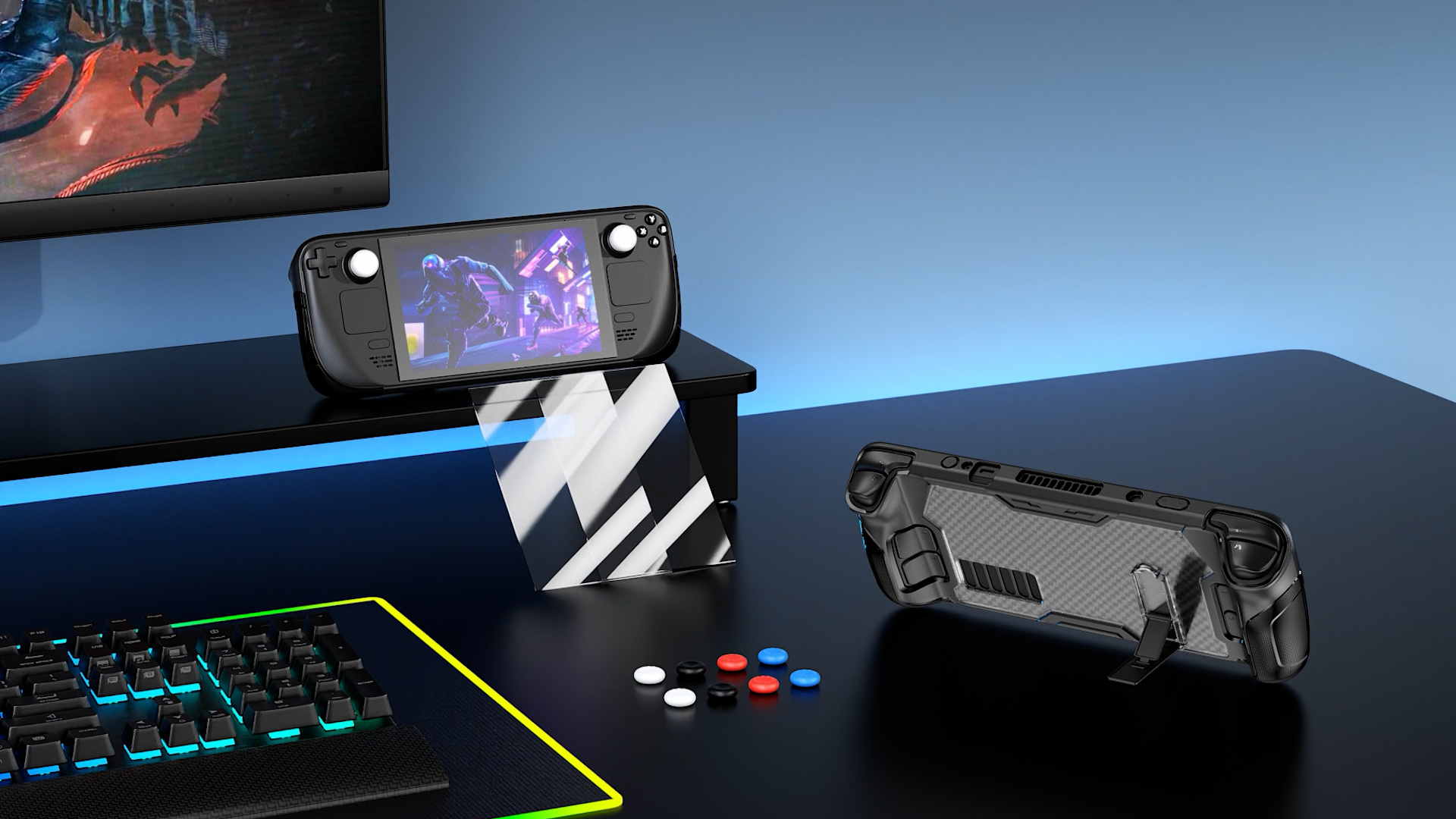 Amazon.com: Accessories for Steam Deck & OLED, TPU Soft Cover with
