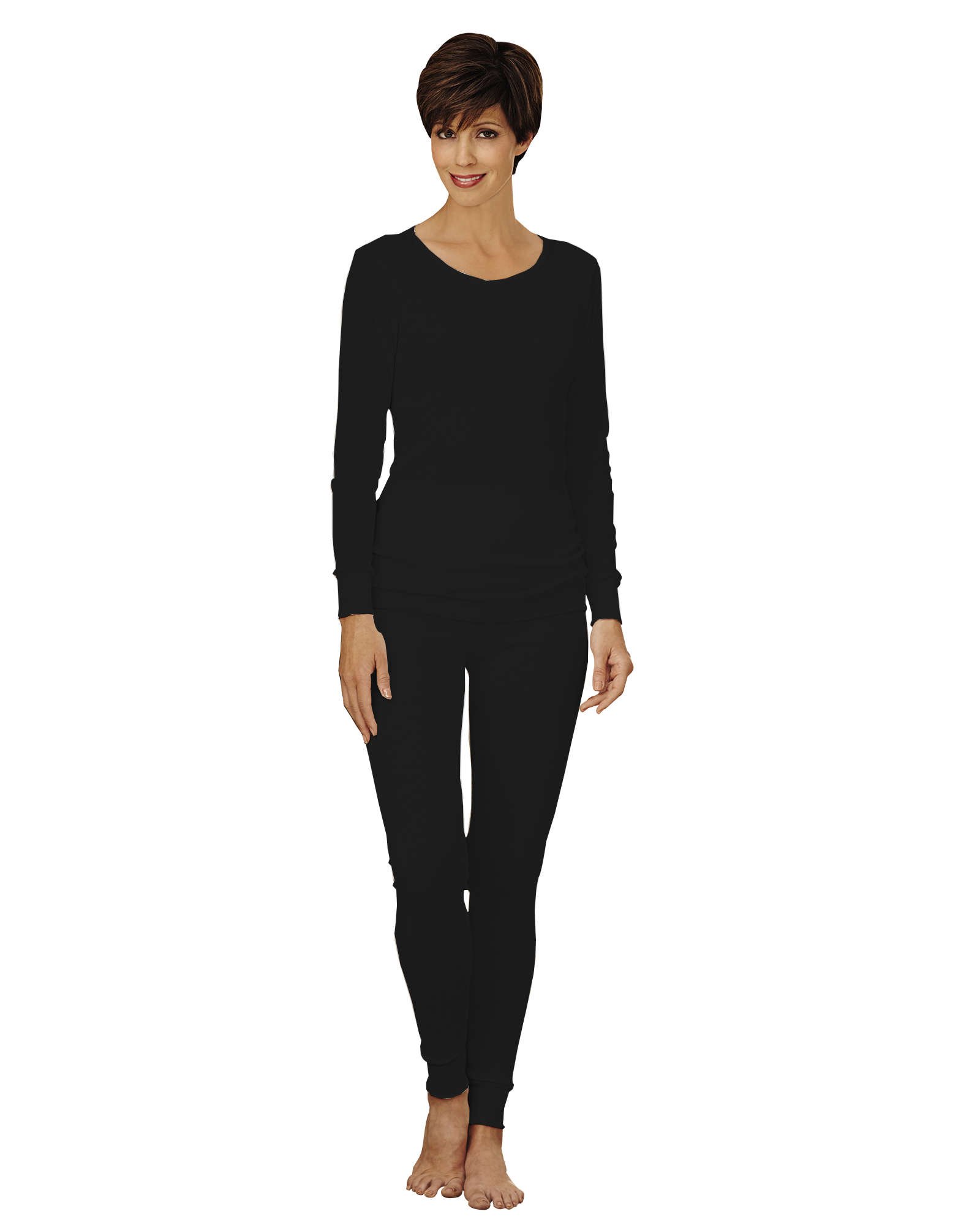 womens Long Sleeve Shirt - Icetex Thermal W/Silvadur shirt