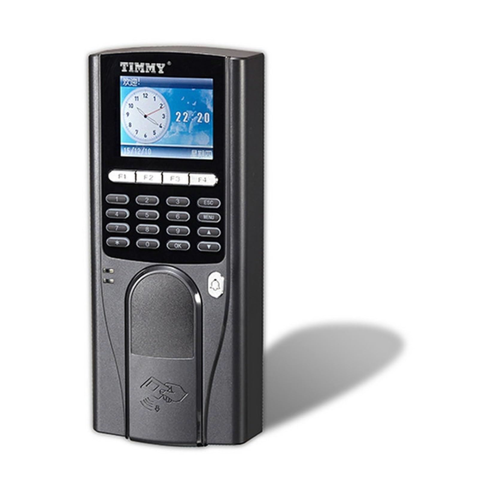 Stechuhren für Mitarbeiter, TFS220-Kartenanwesenheits-Zugriffskontrollmaschine for Arbeit und Freizeit. Kartendurchzugs-Zugriffskontrollmaschine mit Daten