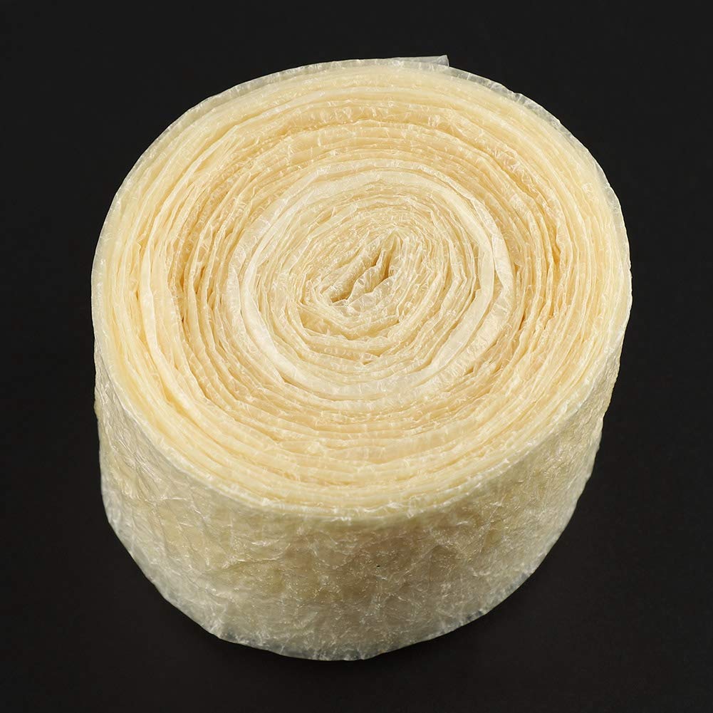 Kuuleyn Tripa de Secado Comestible para Salchichas, Tripas de colágeno de 2 Capas para Salchichas caseras sabrosas Jamón 8m