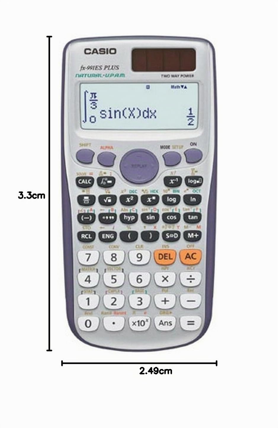 Casio FX-991ESPLUS Calculatrice scientifique (Import Royaume Uni)