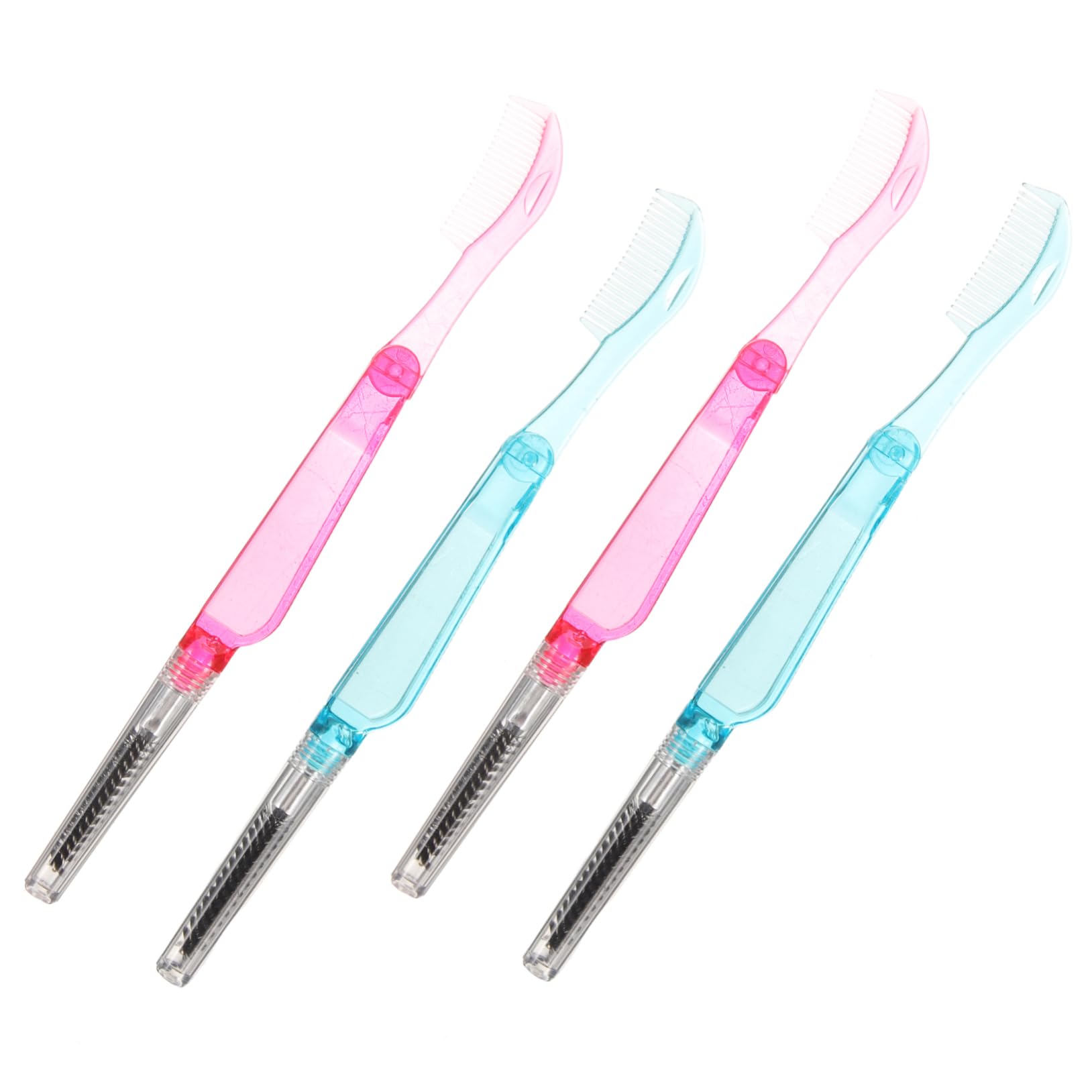 FRCOLOR Eyelash Brush Comb 1 Makeup Brush for Mascara Application Professional Eyelash Applicator Tool Random Color