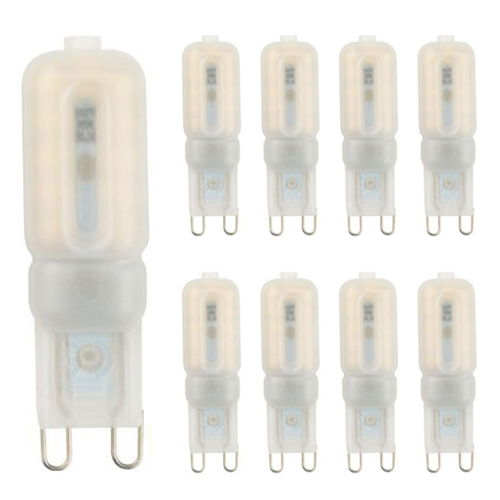 Ampoule LED G9 5W blanche chaude AC 220V 3W 7W G9 Lampes LED remplacement dimmable 5W-10PC blanc naturel