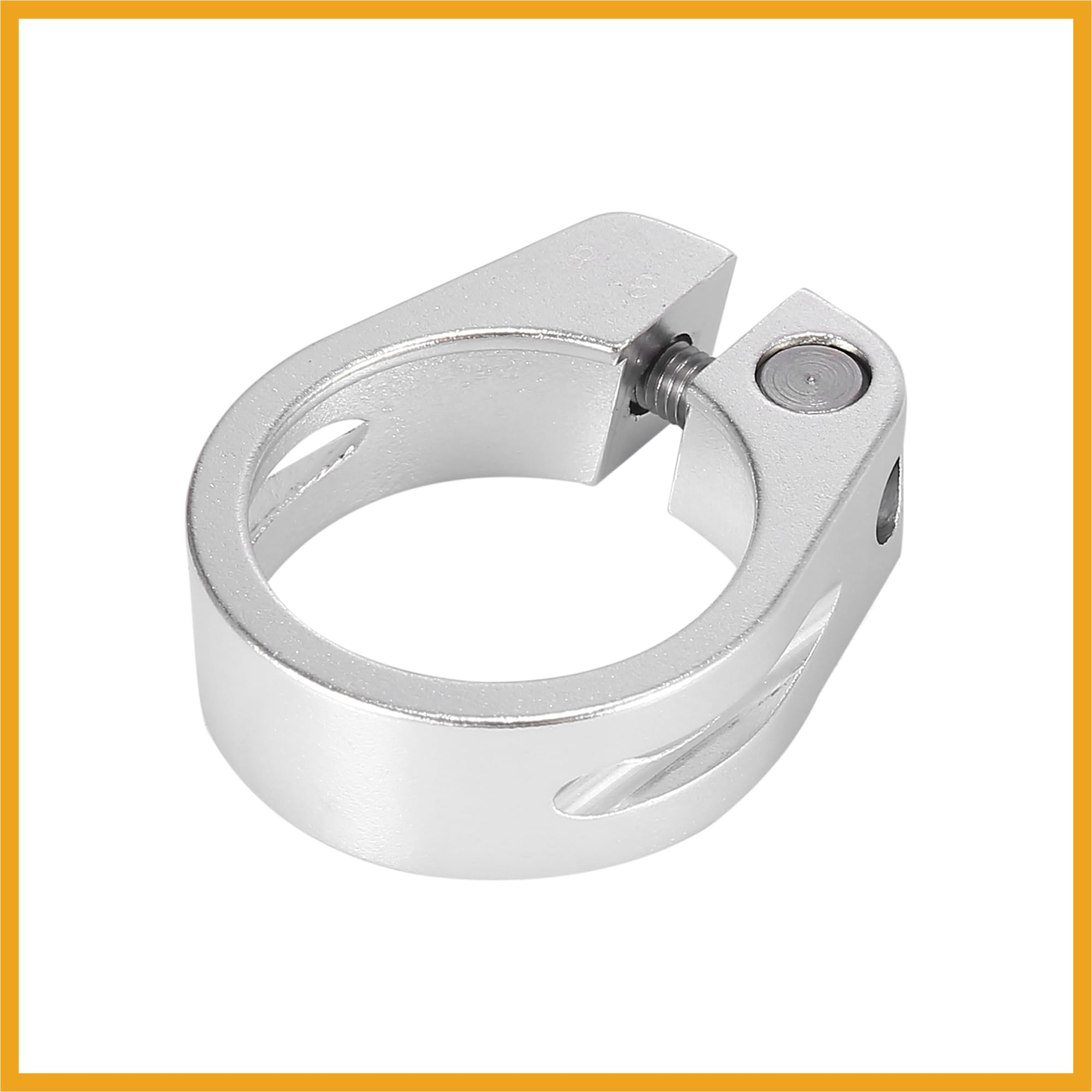 Partuto 31.8mm Aluminium Alloy Bike Seat Post Clamp Seat Post Adapter Replacement - Image 4