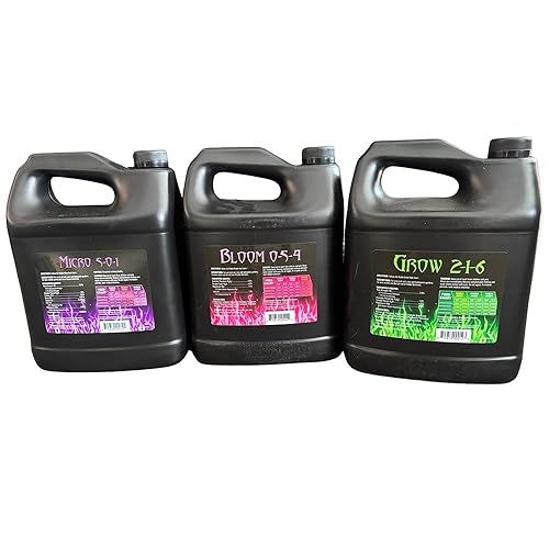 Miniatura 2 de Micro, Grow and Bloom Botellas de 4 litros - 1 de cada una