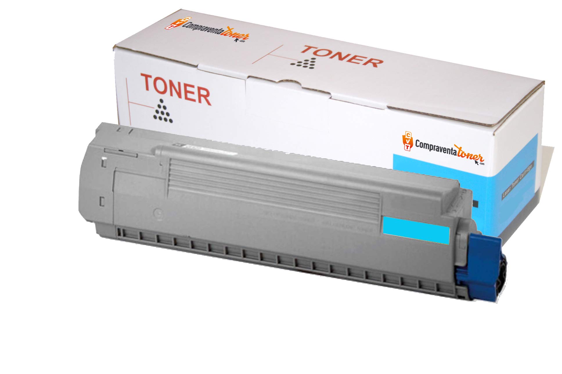 Cvt Compraventatoner Compatibile Oki C823 / C833 / C834 / C843 Cyan 46471103 - 4