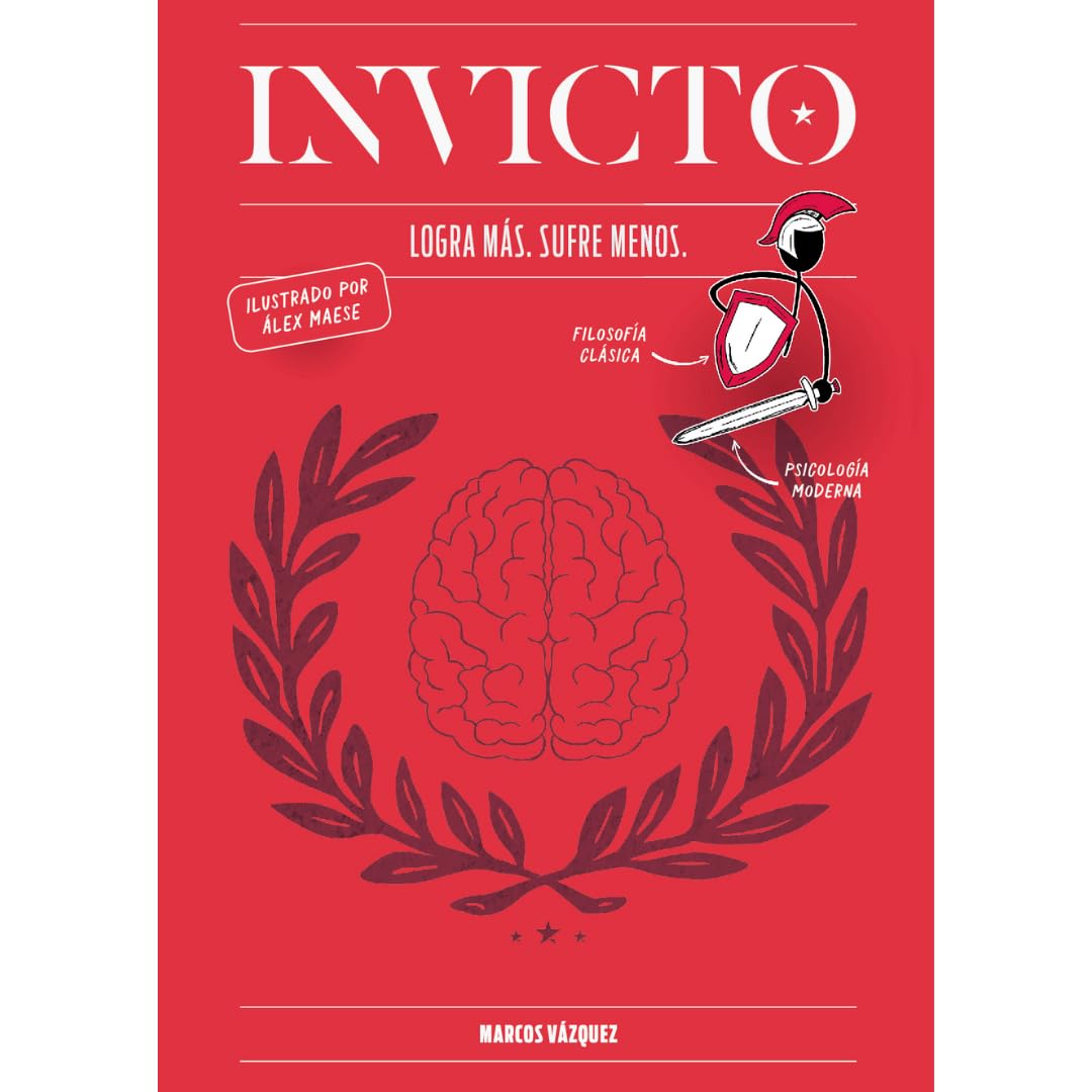 Invicto: Logra Más, Sufre Menos | Edición Ilustrada - Tapa Dura | Marcos Vázquez - Fitness Revolucio
