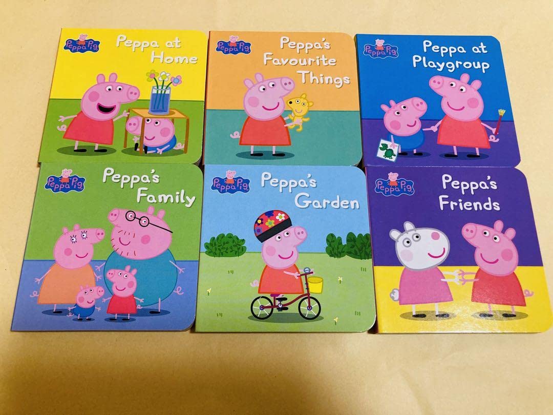 peppa pig little library ミニ絵本　ボードブック Peppa Pig - My First Little Library Mini Box Set