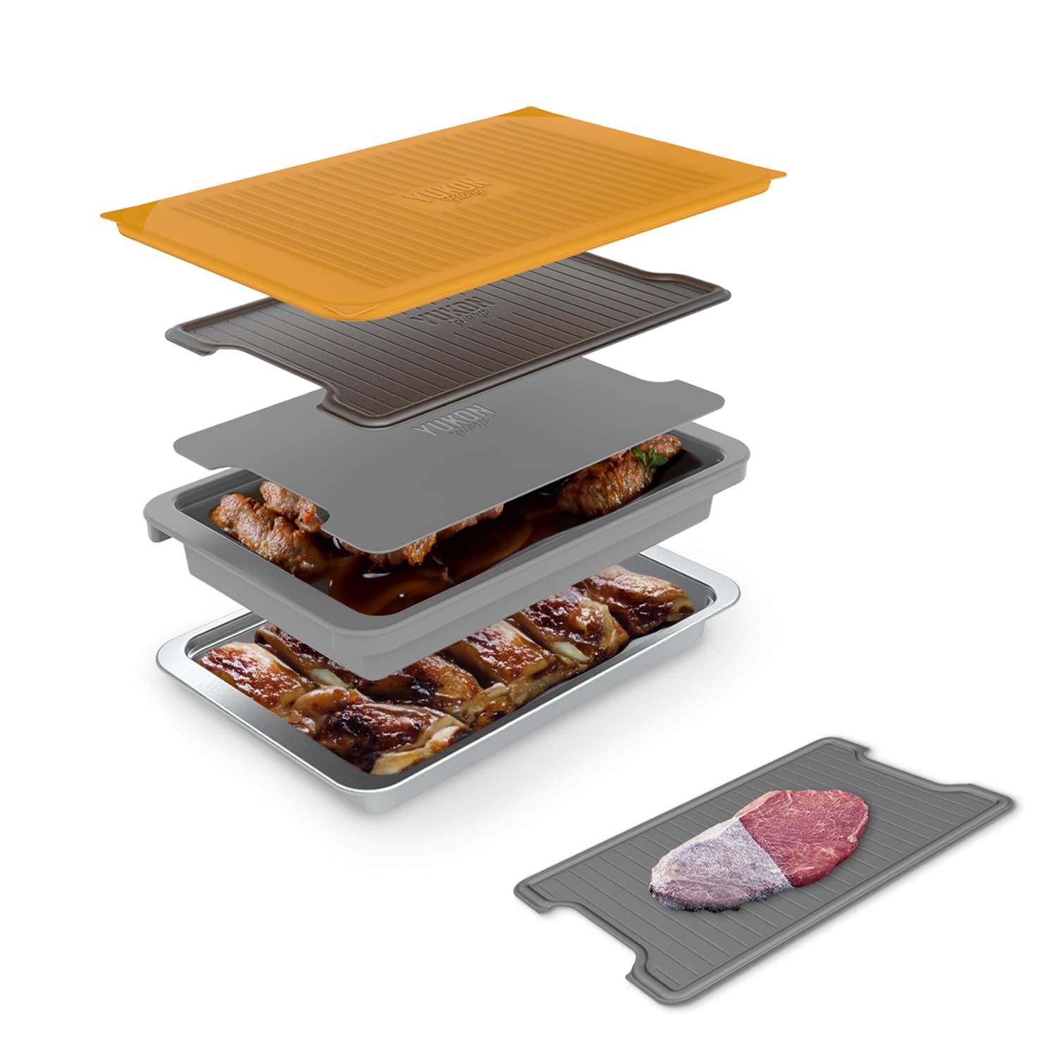 Grill Prep N Serve with defrosting Tray