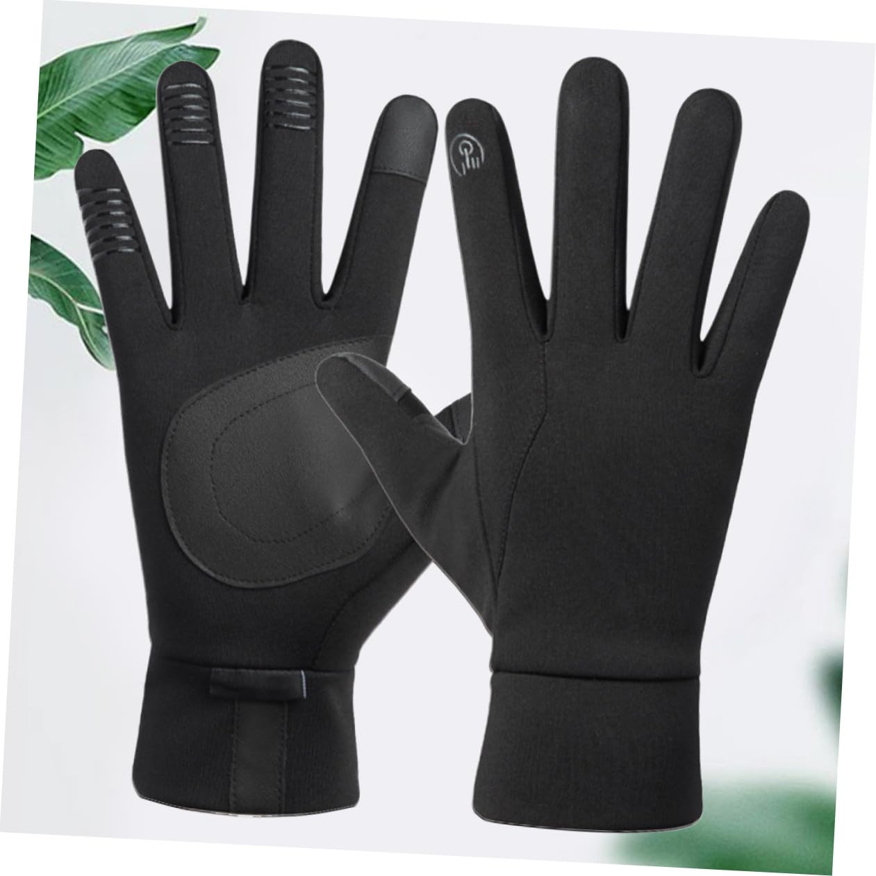 Toddmomy 3paare Winter Fahrradhandschuhe Für Winddicht Und Touchscreen-fähig rutschfeste All-Finger Handschuhe Für Mountainbike Und Outdoor-aktivitäten Schwarz