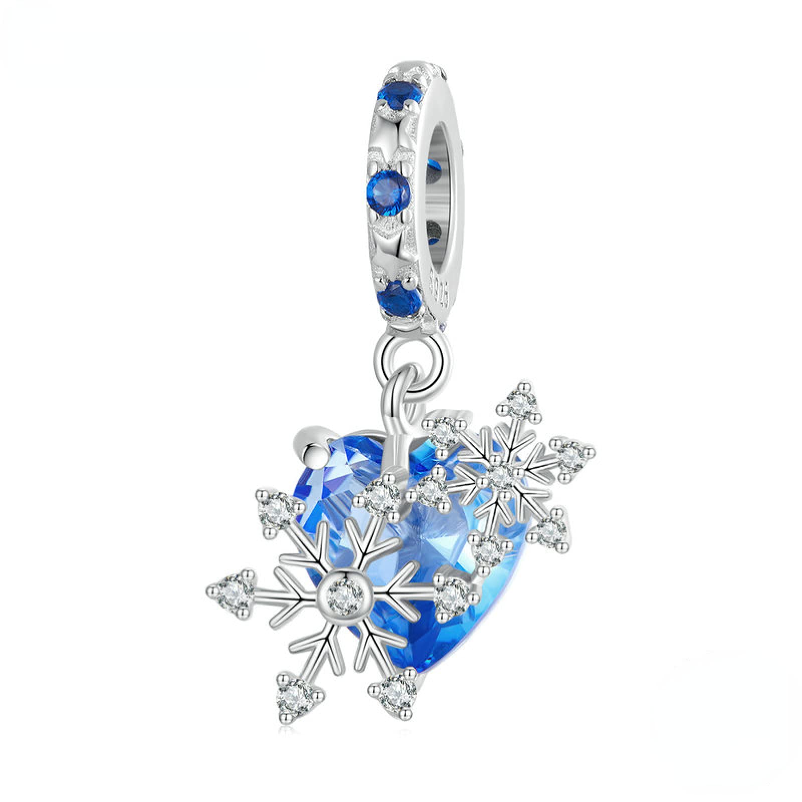 Pendentif perle suspendue en argent anti-allergie pour ado - 7