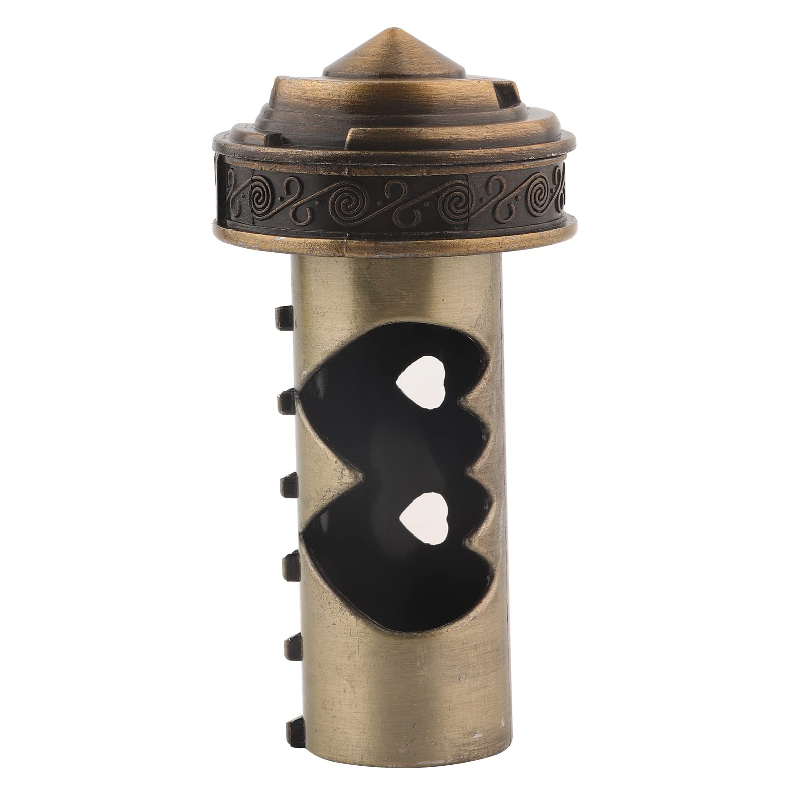 Cryptex 6 Lettres, Porte-bague de Verrouillage de Code, Romantique, Mot de Passe par défaut: ILOVEU, Lettre Classique de Mot de Passe Da Vinci