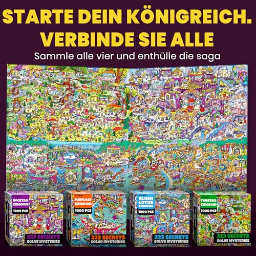 1000-Teile-Puzzle für Erwachsene - 223 Versteckte Geheimnisse – Ansicht 7