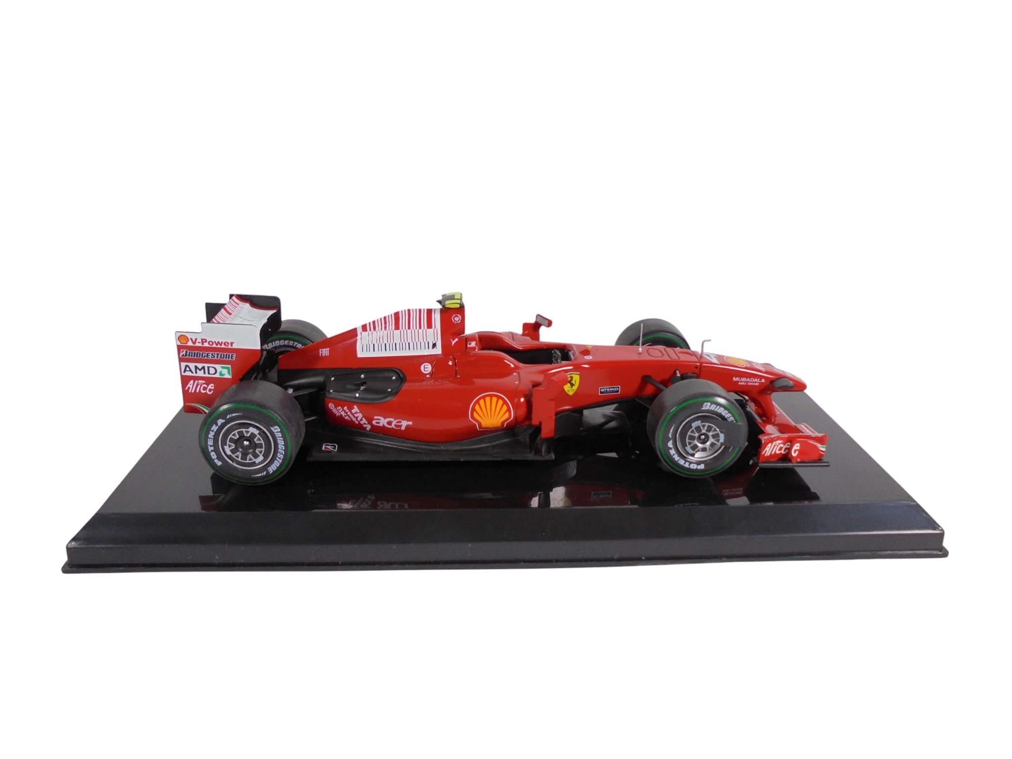 OPO 10 - Formula 1 compatible with Ferrari F60 Kimi Räikkönen 2009-1/24 Diecast Model Car - GF060 - Image 4