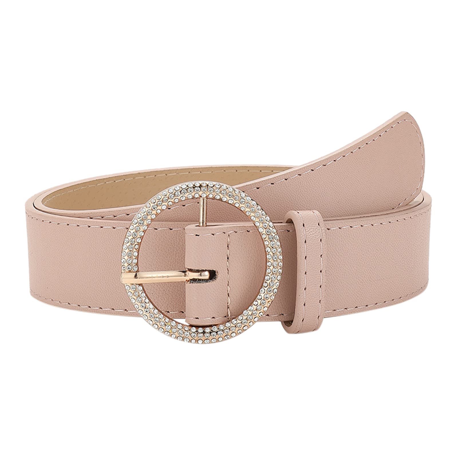 Dartphew Store Braided Belt Women Pin Buckle Vintage Casual Thin Belt Waist Rope Decorative Belt And Buffer