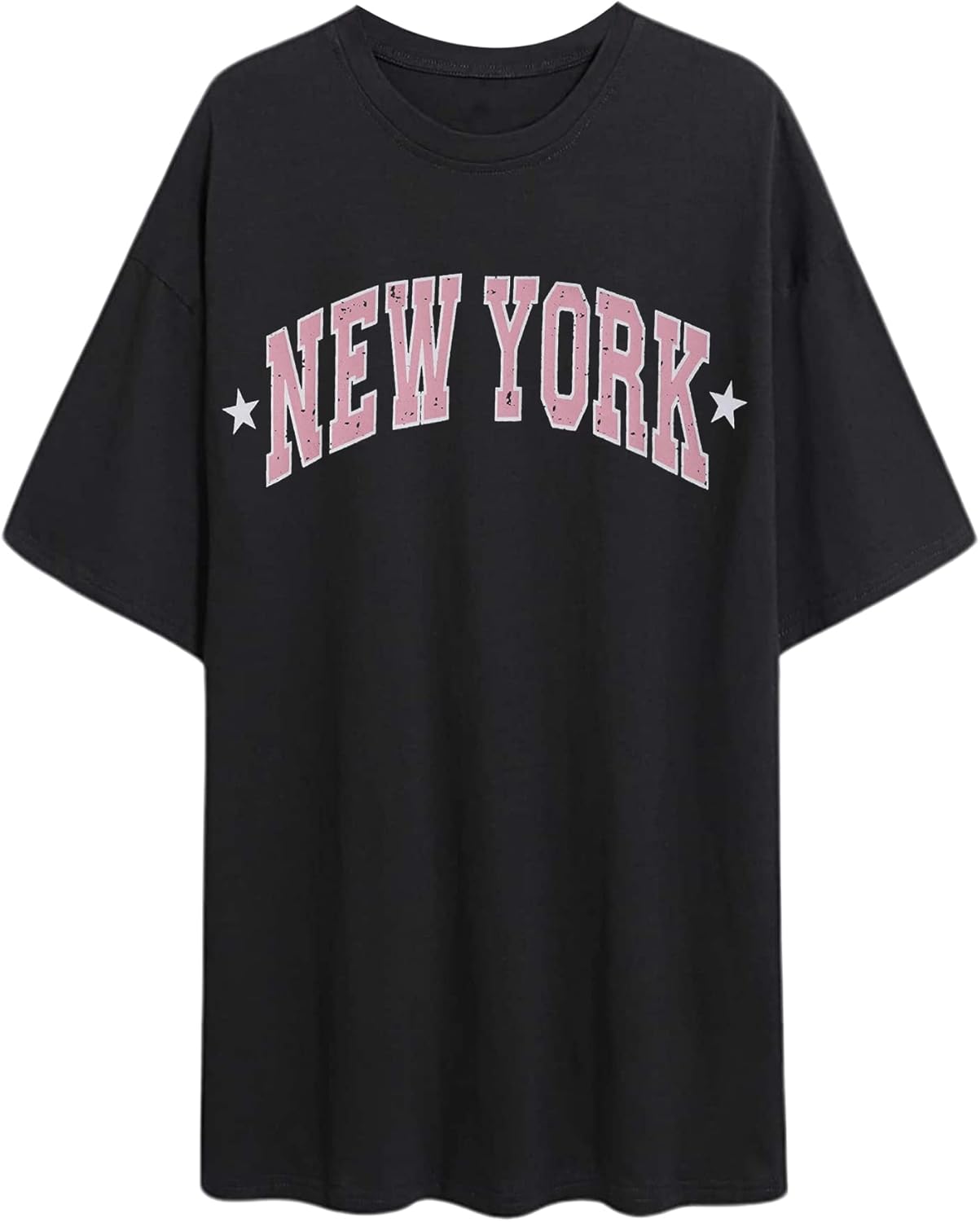 Remidoo Womens Oversized Graphic Tees Short Sleeve T Shirt Casual Vacation Top - Image 5