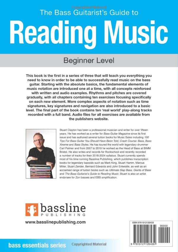 The Bass Guitarist’s Guide to Reading Music – Beginner Level: Bass Essentials Series (Bass Guitar Essentials Series by Stuart Clayton) image 3